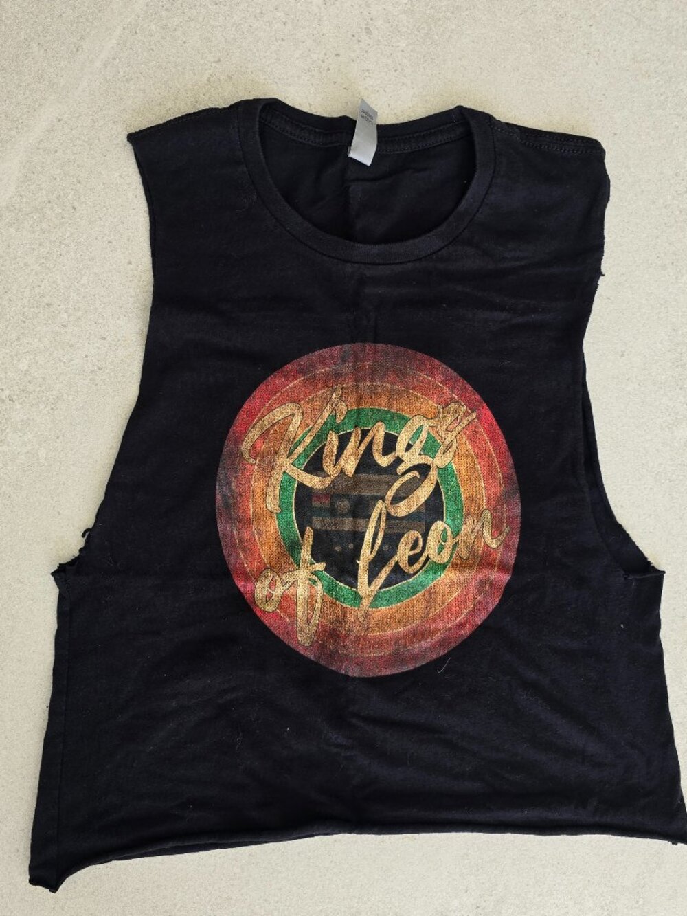 Kings Of Leon Concert Tour Tank Top Size M Black Size M Women Shirt T-shirt Band